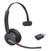 Yealink WH64 Hybrid Mono UC Headset Wireless Head-band Office/Call center Micro-USB Bluetooth Black
