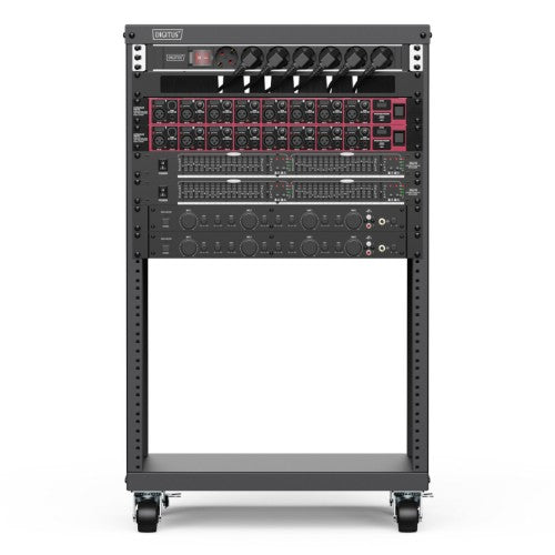 Digitus Universal 19-Inch Equipment Rack with Castors, 16U