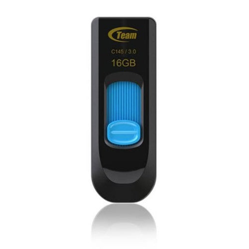 Team Group C145 USB flash drive 16 GB USB Type-A 3.2 Gen 1 (3.1 Gen 1) Black, Blue