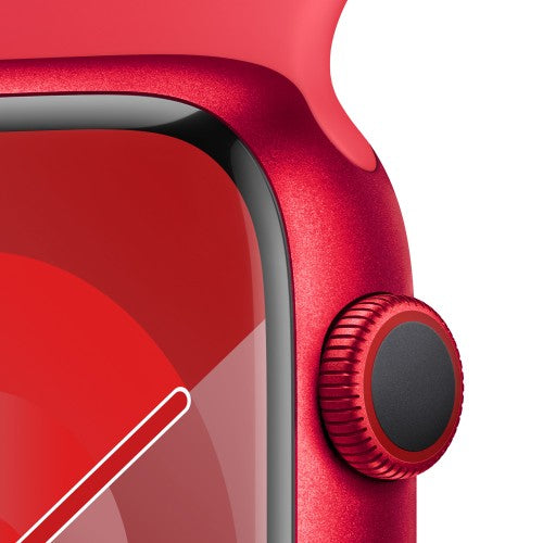 Apple Watch Series 9 GPS + Cellular 45mm (PRODUCT)RED Aluminium Case w/ (PRODUCT)RED Sport Band - S/M