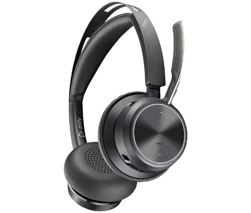HP Poly Voyager Focus 2 USB-C-C Headset +USB-C/A Adapter