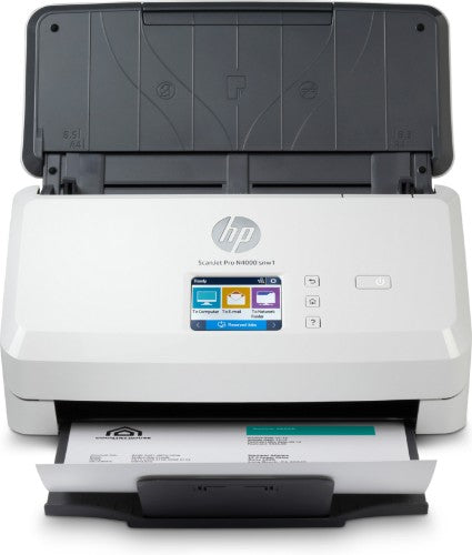 HP ScanJet Pro N4000 snw1 Sheet-fed scanner 600 x 600 DPI A4 Black, White