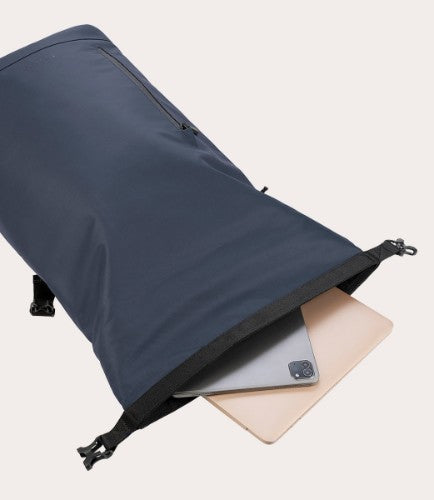 Tucano ROLLO Laptop 15.6", MacBook Pro 16" Backpack case rolltop closure Blue