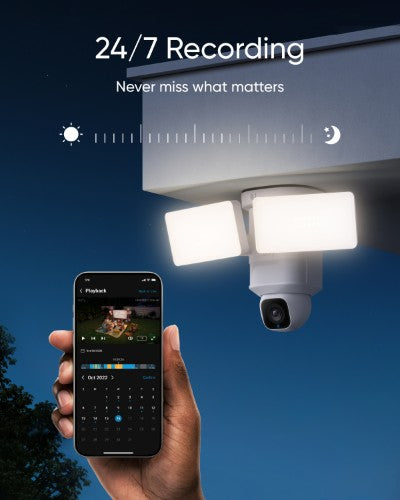 Eufy Floodlight E30 2K Smart Security Camera CCTV