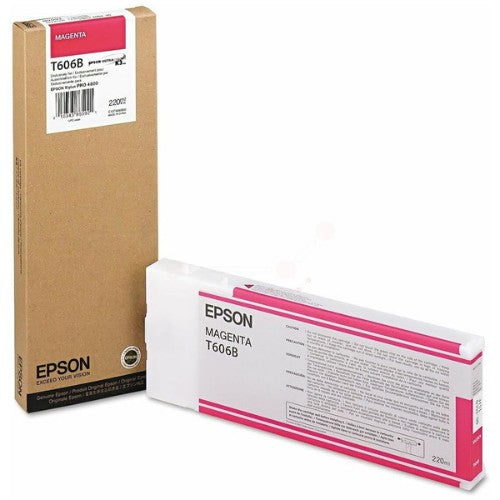 Epson C13T606B00/T606B Ink cartridge magenta 220ml for Epson Stylus Pro 4800