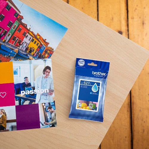 Brother LC-527C Ink cartridge cyan, 900 pages ISO/IEC 19752 for Brother MFC-J 4350