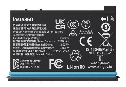 Insta360 CINSBBMA action sports camera accessory Camera battery