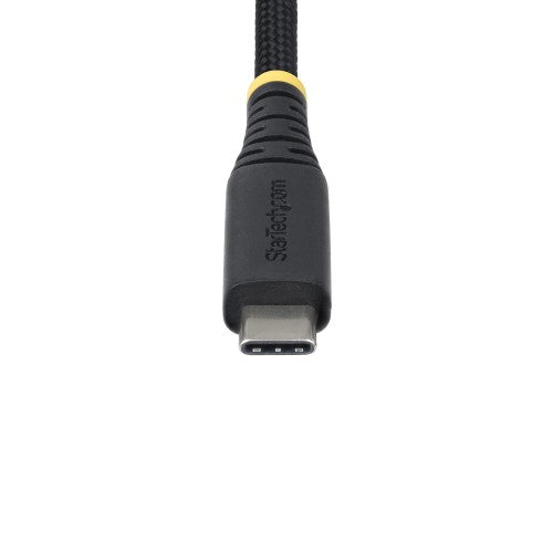 StarTech.com 3m (10ft) USB-C Charging Cable, 240W (5A) PD EPR, Dual-Layer Silicone/Braided Jacket, USB 2.0 Laptop Charger Cable, USB-IF Certified, Rugged USB-C Charging Cord