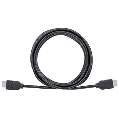 Manhattan HDMI 4K@30Hz Cable with Ethernet, 3m, Male to Male, Black, Ultra HD 4k x 2k, Fully Shielded, Gold Plated Contacts, Lifetime Warranty, High Speed, Equivalent to HDMM3MHS