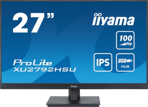 iiyama ProLite 27” IPS technology panel with USB hub and 100Hz refresh rate