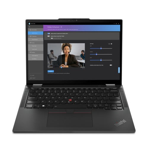 Lenovo ThinkPad X13 2-in-1 Gen 5 Intel Core Ultra 7 155U Hybrid (2-in-1) 33.8 cm (13.3") Touchscreen WUXGA 16 GB LPDDR5x-SDRAM 512 GB SSD Wi-Fi 6E (802.11ax) Windows 11 Pro UK English Black