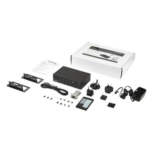 StarTech.com Multi-Input to HDMI Automatic Switch and Converter - 4K