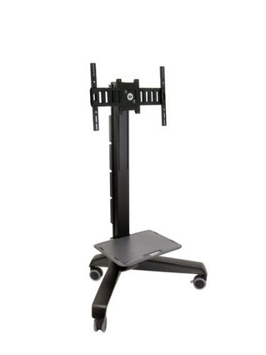 Ergotron Neo-Flex Mobile MediaCenter UHD Black Flat panel Multimedia cart