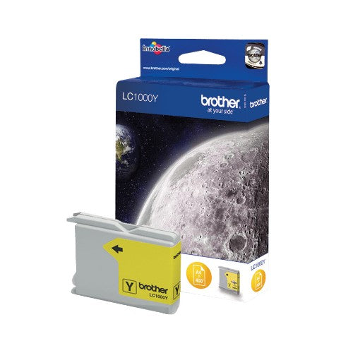 Brother LC-1000Y Ink cartridge yellow, 400 pages ISO/IEC 24711 6.5ml for Brother DCP 130 C/MFC 5460