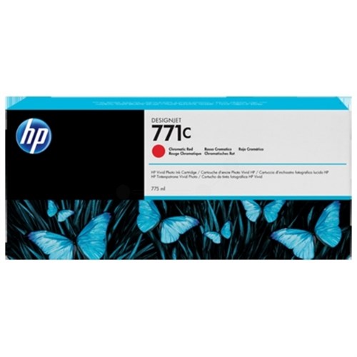 HP B6Y08A/771C Ink cartridge red 775ml for HP DesignJet Z 6200