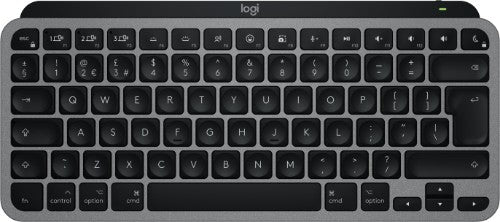 Logitech MX Keys Mini For Mac keyboard Home/Office Bluetooth QWERTY UK English Black, Grey