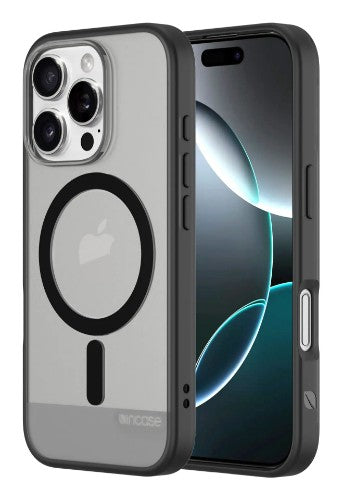 Incase INPH190402-BLK mobile phone case 16 cm (6.3") Cover Black, Translucent