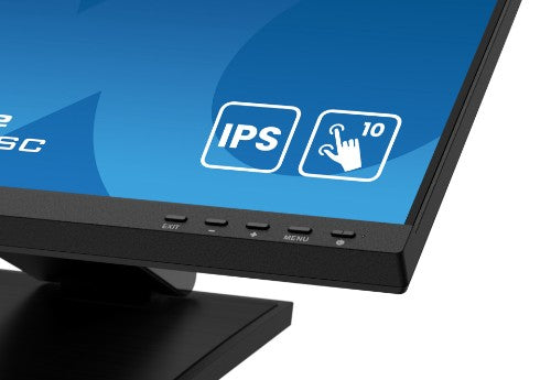 iiyama ProLite 24” P-CAP 10pt touchscreen featuring IPS panel technology and Anti-Glare coating