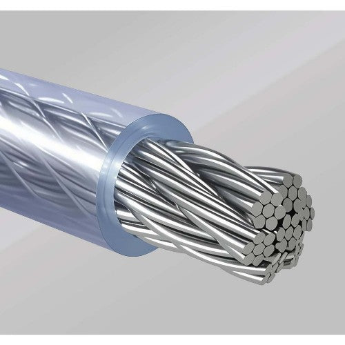 Manhattan Universal Laptop Combination Lock For Noble Wedge®, Nano and K-Slot, Secure 3-in-1 Anti-theft Notebook Lock, Resettable 4-digit Combo, 1.8m, Cut-Resistant Carbon Steel Cable, Translucent PVC Jacket, Silver