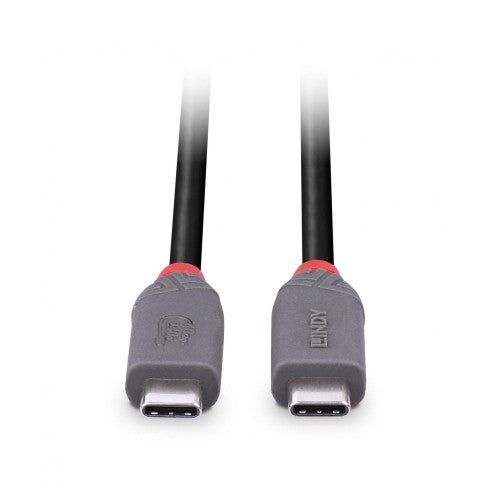 Lindy 2m USB 4 240W Type C Cable, Anthra Line