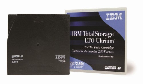 IBM LTO Ultrium 6 Blank data tape 2.5 TB