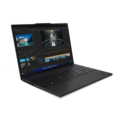 Lenovo ThinkPad T16 Gen 3 Intel Core Ultra 5 125U Laptop 40.6 cm (16") Touchscreen WUXGA 16 GB DDR5-SDRAM 512 GB SSD Wi-Fi 6E (802.11ax) Windows 11 Pro UK English Black