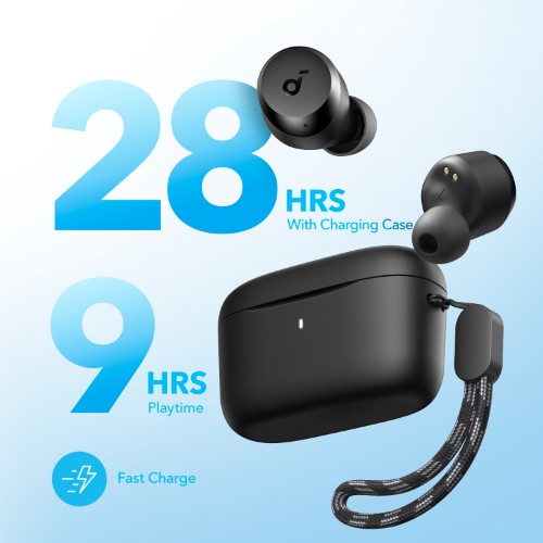 Anker A25i Headset Wireless In-ear Traveling/Gaming/Sports Bluetooth Black