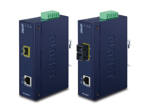 PLANET IFT-802T network media converter 200 Mbit/s 1310 nm Blue