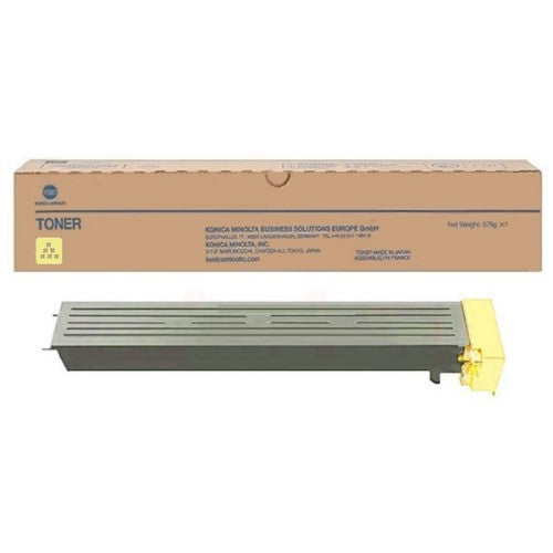 Konica Minolta A3VU250/TN-711Y Toner yellow, 31.5K pages/5% for KM Bizhub C 654
