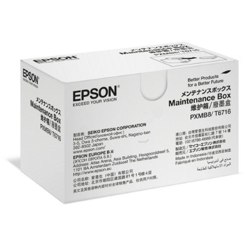 Epson C13T671600/T6716 Ink waste box, 50K pages 19.9ml for Epson WF-C 5210/529R/5290/M 5299