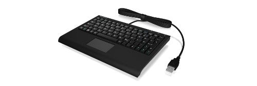 KeySonic ACK-3410 (DE) keyboard Office USB QWERTZ German Black
