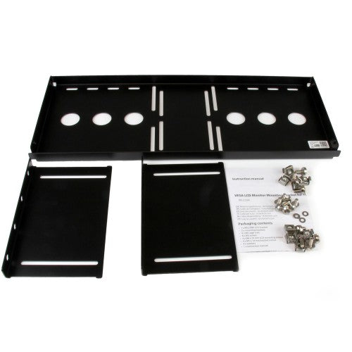 StarTech.com Universal VESA LCD Monitor Mounting Bracket for 19in Rack or Cabinet