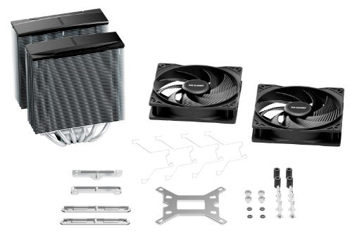 be quiet! Pure Rock Pro 3 Processor Air cooler 12 cm Silver 1 pc(s)