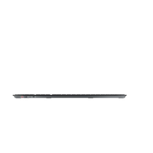 CHERRY DW 9500 SLIM keyboard Mouse included Universal RF Wireless + Bluetooth QWERTY Spanish Black, Grey
