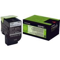 Lexmark 80C2HK0/802HK Toner-kit black return program, 4K pages ISO/IEC 19798 for Lexmark CX 410/510