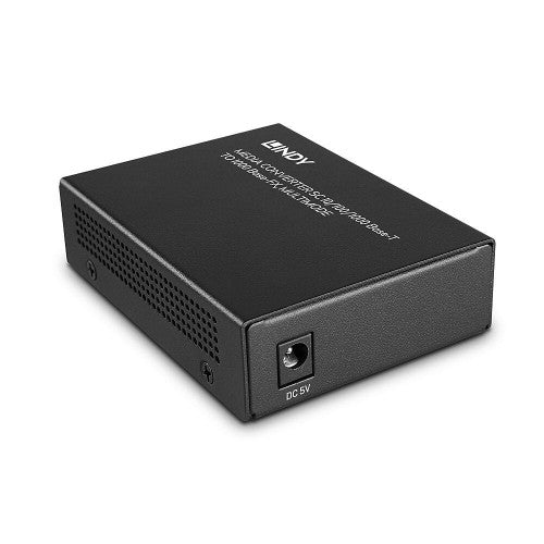 Lindy 25119 network media converter 850 nm Multi-mode Black