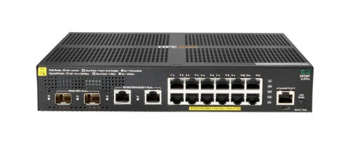 HPE Aruba Networking 2930F 12G PoE+ 2G/2SFP+ Switch