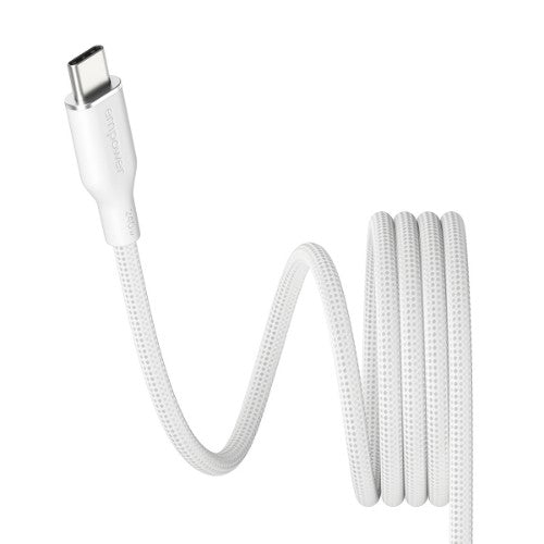 PanzerGlass empower™ by ® Magnetic 240W USB-C to USB-C Cable | USB 2.0 | 1.5M | Silver White