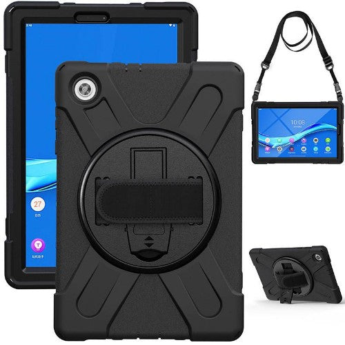 eSTUFF AUSTIN Defender Case for Lenovo TAB M10 HD 2nd Gen (TB-X306X) - Black