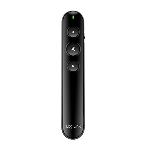 LogiLink ID0190 wireless presenter RF Black