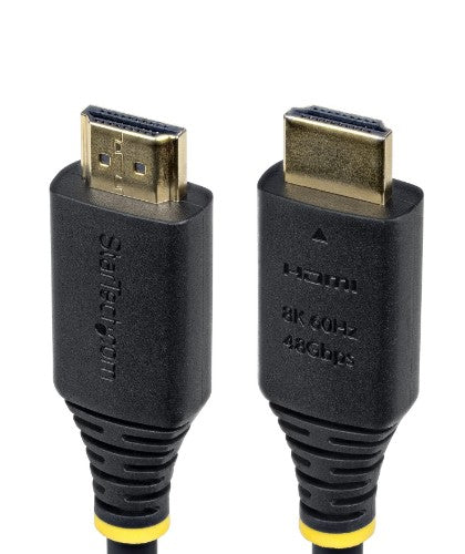 StarTech.com 4m (13ft) Certified Ultra High Speed HDMI Cable, 8K 60Hz/4K 120Hz, HDMI 2.1 Cable with HDR10+ / eARC, 48Gbps, 8K HDMI Cord for Monitor/TV/Display, Flexible TPE Jacket