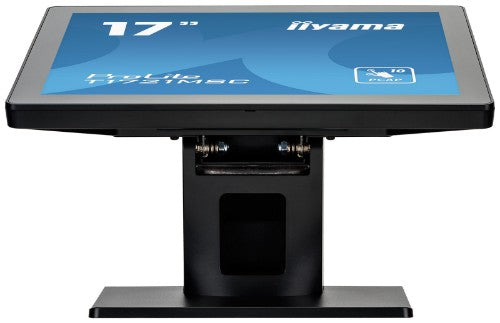 iiyama ProLite 17" touchscreen featuring 10 touch points and PCAP technology