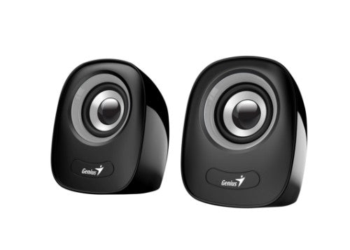 Genius Computer Technology SP-Q160 loudspeaker 1-way Black, Grey Wired 6 W
