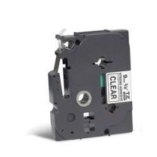 Brother TZE-S121 DirectLabel black on Transparent extra strong 9mm x 8m for Brother P-Touch TZ 3.5-18mm/6-12mm/6-18mm/6-24mm/6-36mm