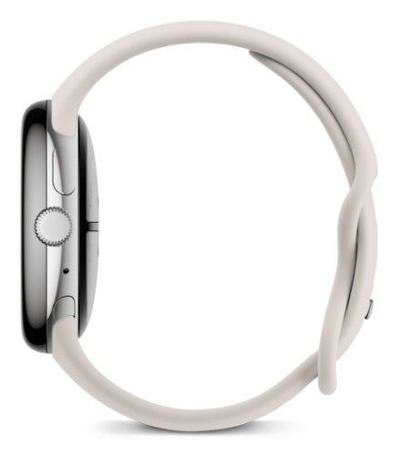 Google Pixel Watch 3 AMOLED 45 mm Digital Touchscreen Silver Wi-Fi GPS (satellite)