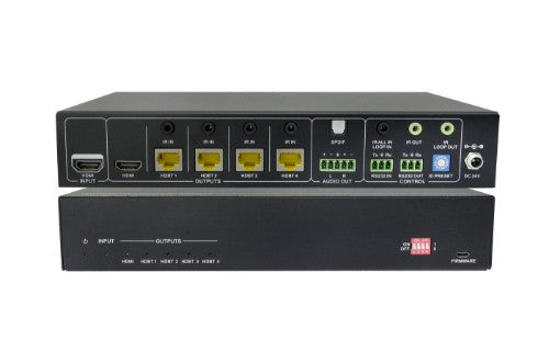 Vivolink VLHDBSP1X4V2 video splitter HDMI 4x RJ-45