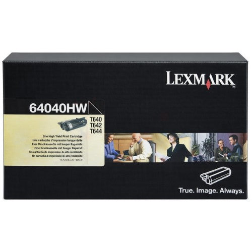 Lexmark 64040HW Toner cartridge black Project, 21K pages/5% for Lexmark T 640/644