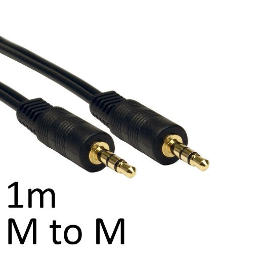 Cables Direct 2TT-01 audio cable 1.2 m 3.5mm Black