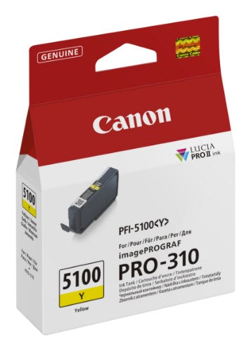 Canon 6955C001/PFI-5100Y Ink cartridge yellow 551 Photos for Canon IPF PRO-310