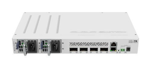 Mikrotik CRS504-4XQ-IN network switch Managed Fast Ethernet (10/100) Power over Ethernet (PoE) White